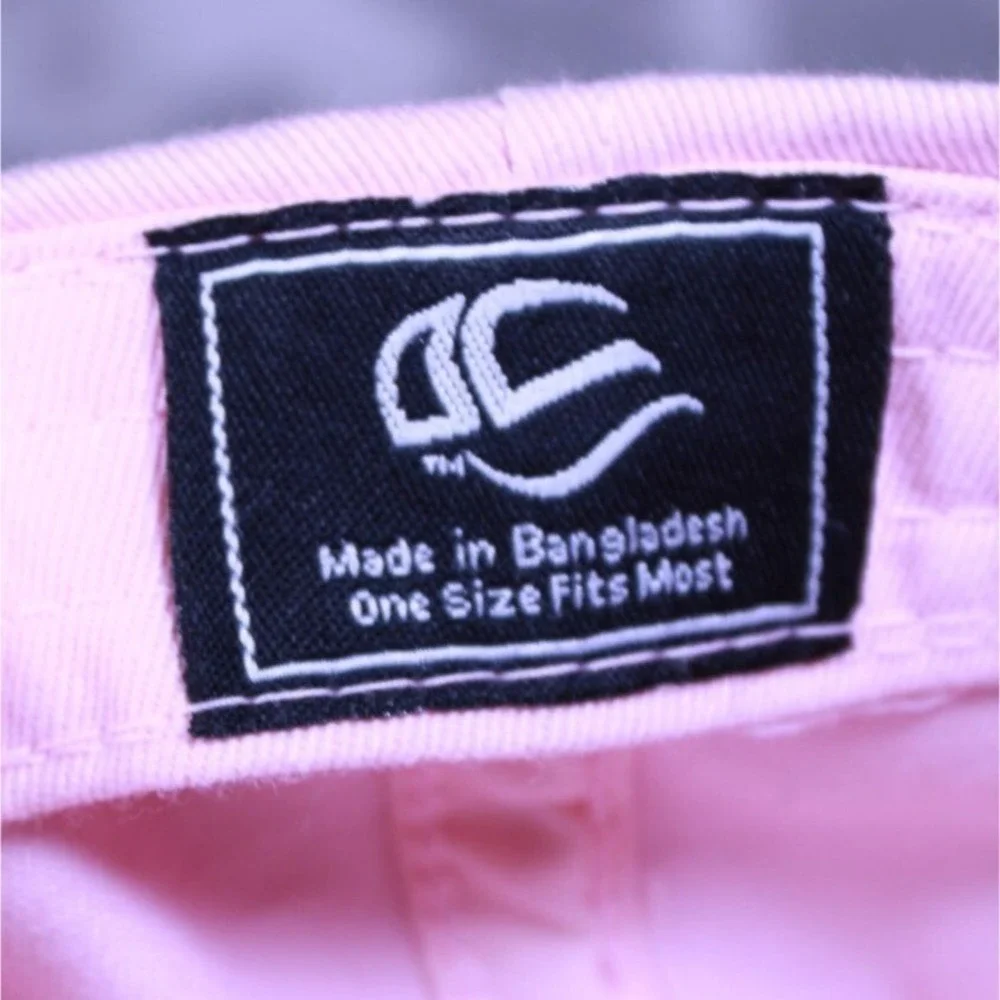 OC Minor League Baseball Hat Ball Cap Pink Sequined Cancer Ribbon